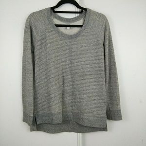 🍁3/$25 Old Navy Gray Striped Sweater Pullover